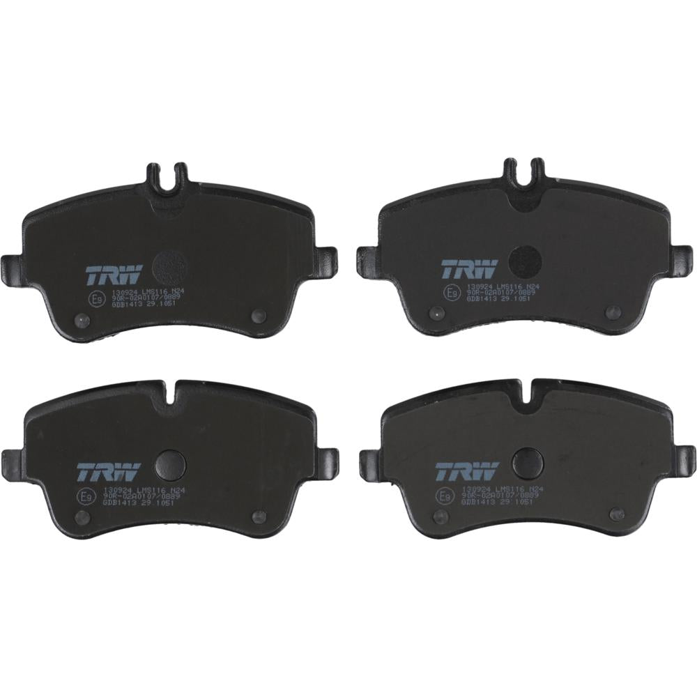 Set placute frana fata TRW GDB1413
