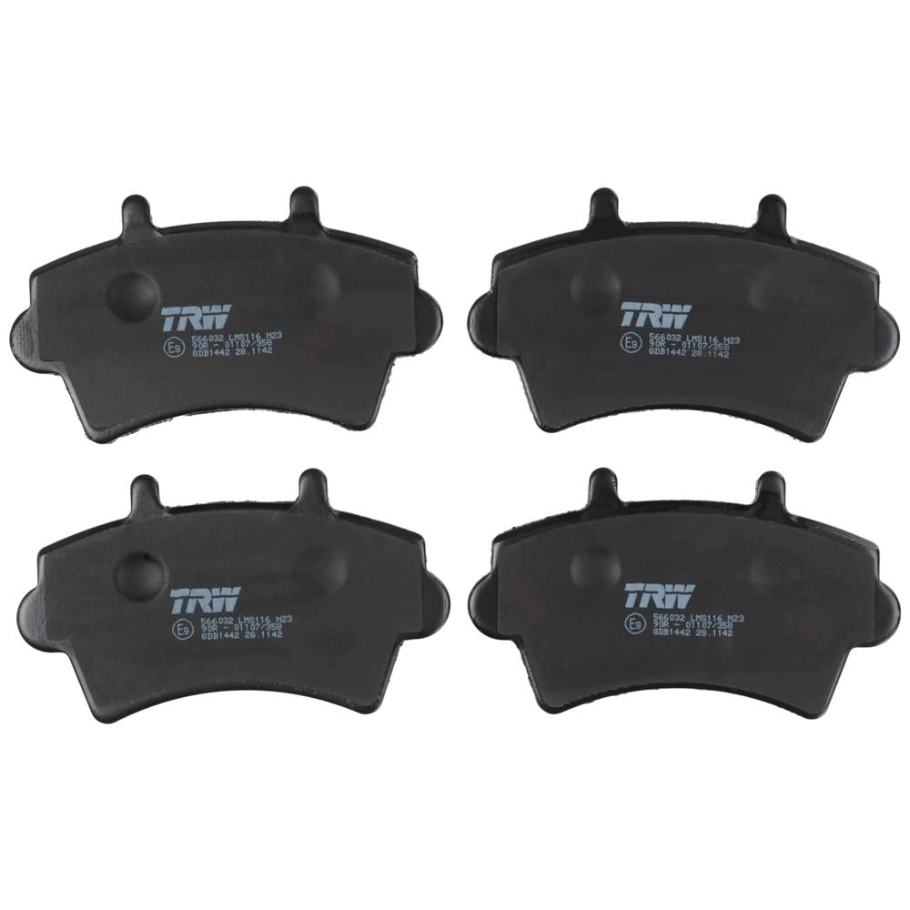 Set placute frana fata TRW GDB1442