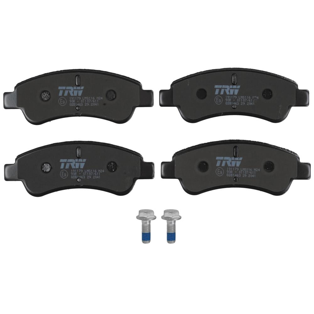 Set placute frana fata TRW GDB1463