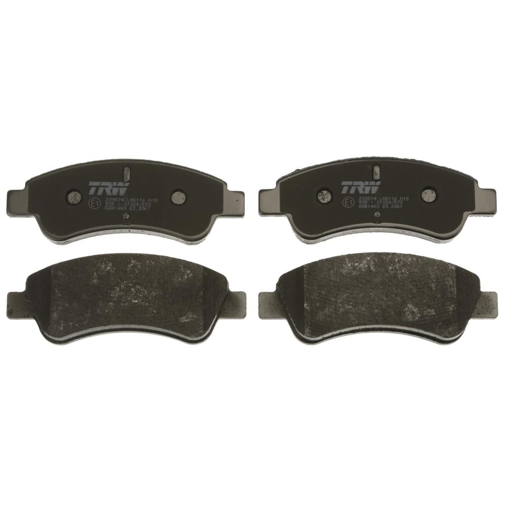 Set placute frana fata TRW GDB1463