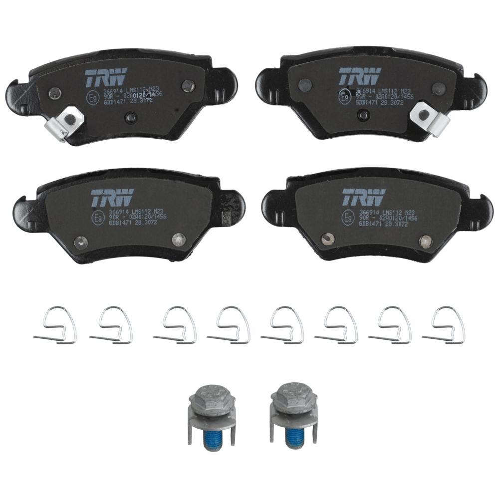 Set placute frana spate TRW GDB1471