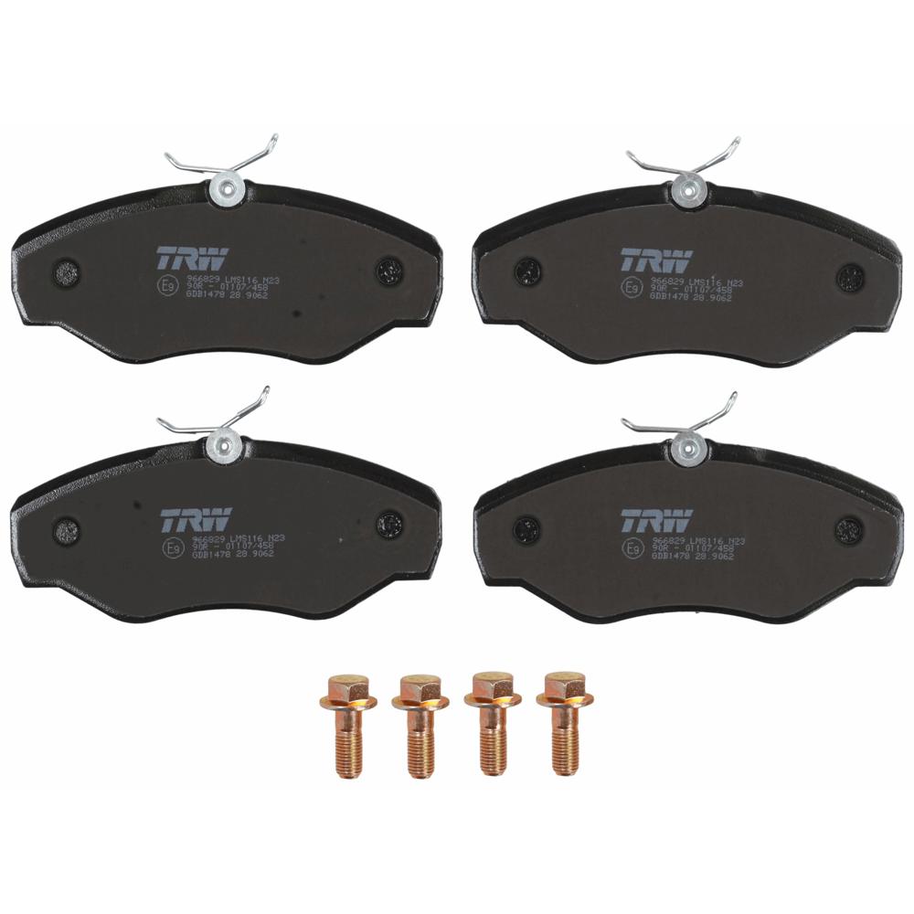 Set placute frana fata TRW GDB1478