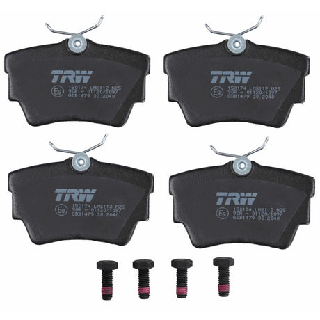 Set placute frana spate - ps TRW GDB1479