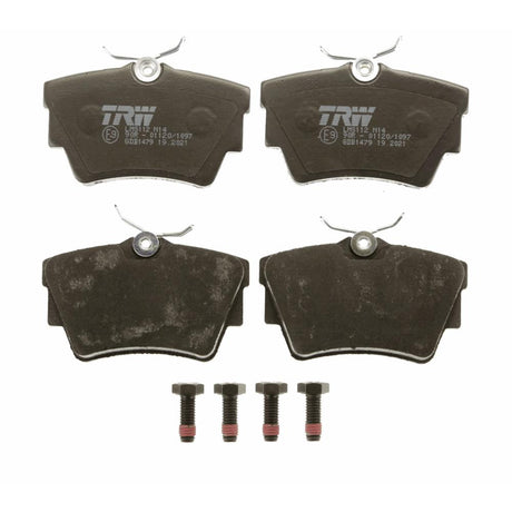 Set placute frana spate - ps TRW GDB1479