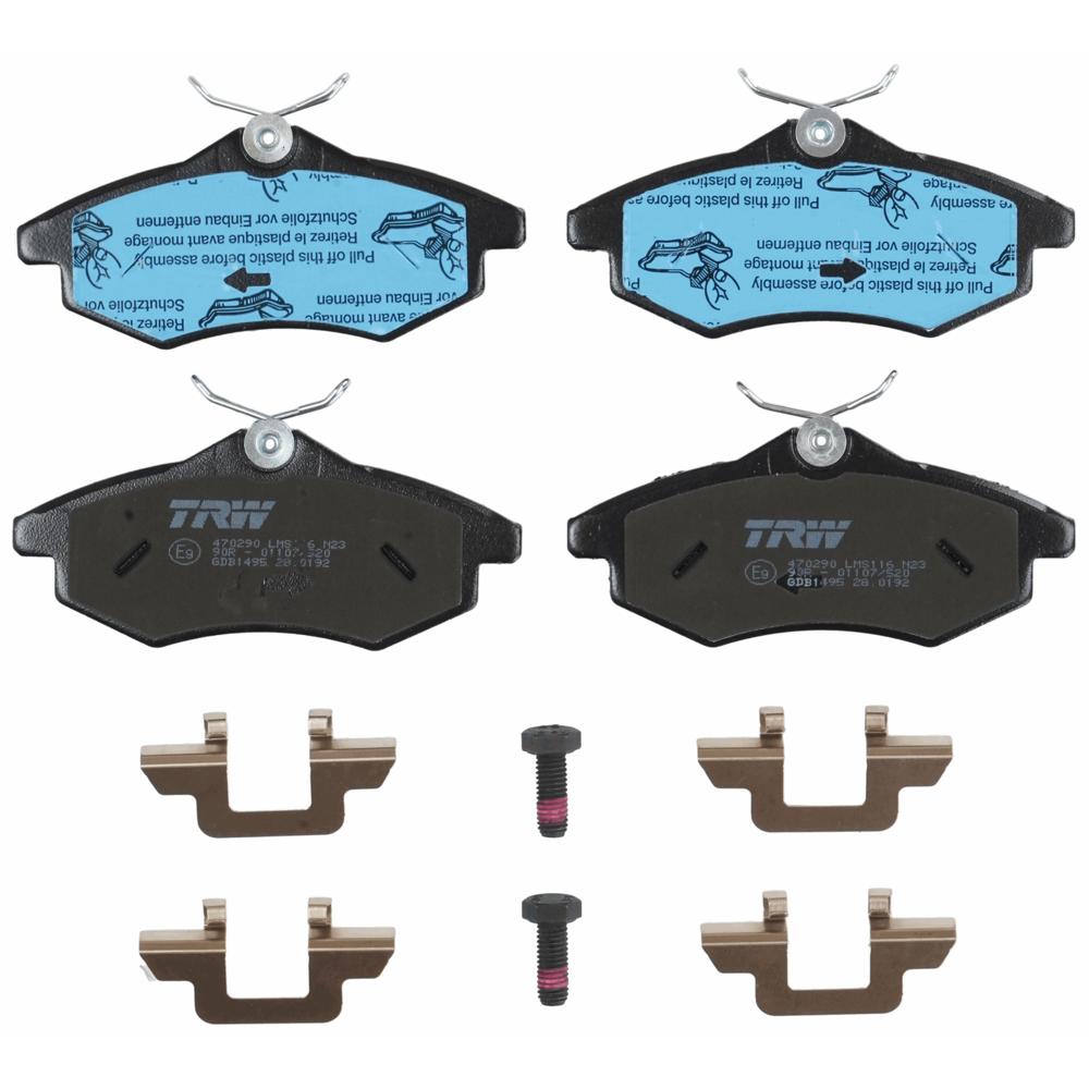 Set placute frana fata TRW GDB1495