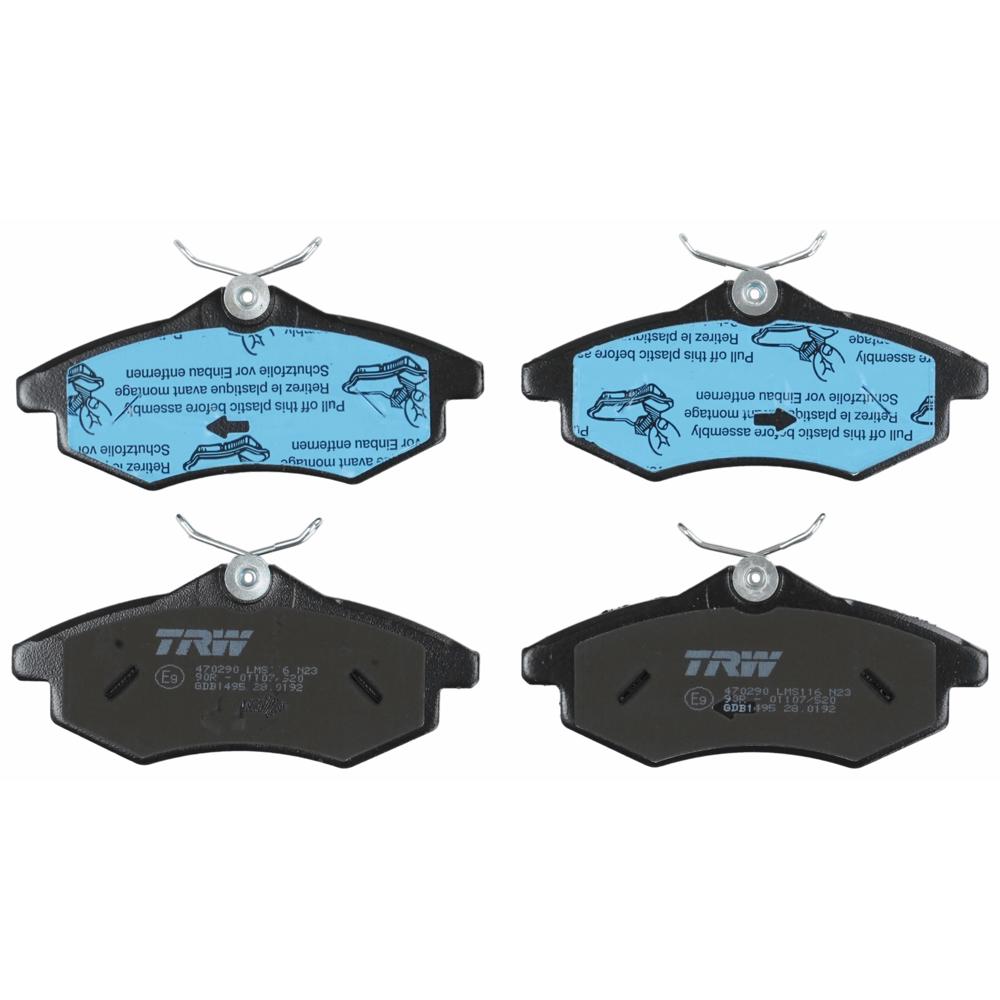 Set placute frana fata TRW GDB1495