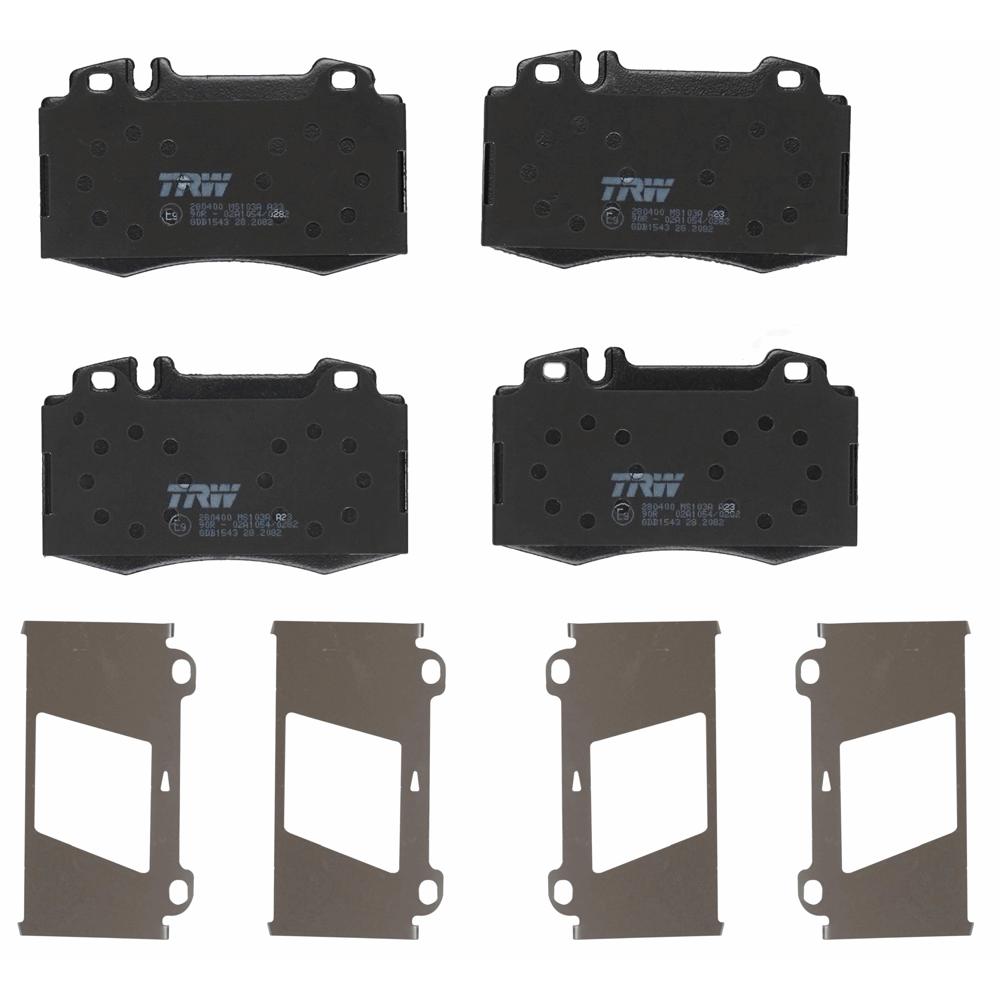 Set placute frana fata TRW GDB1543