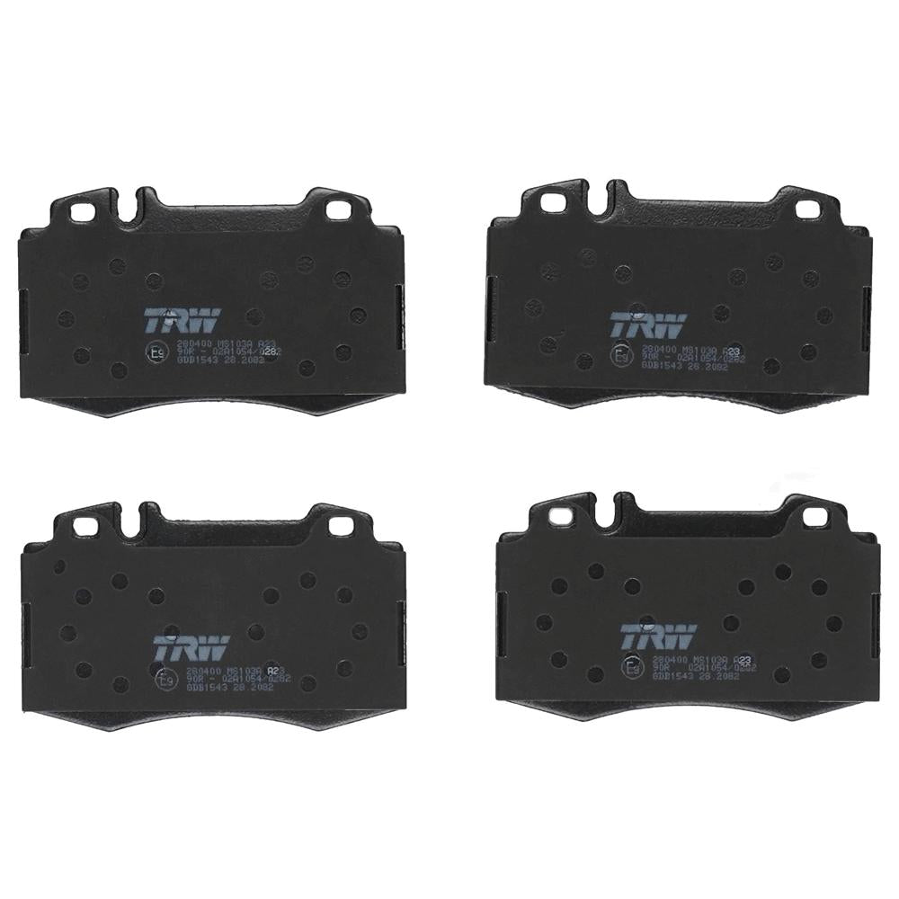 Set placute frana fata TRW GDB1543