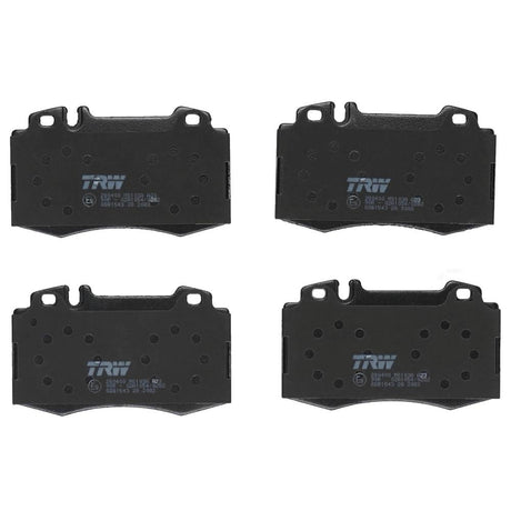 Set placute frana fata TRW GDB1543