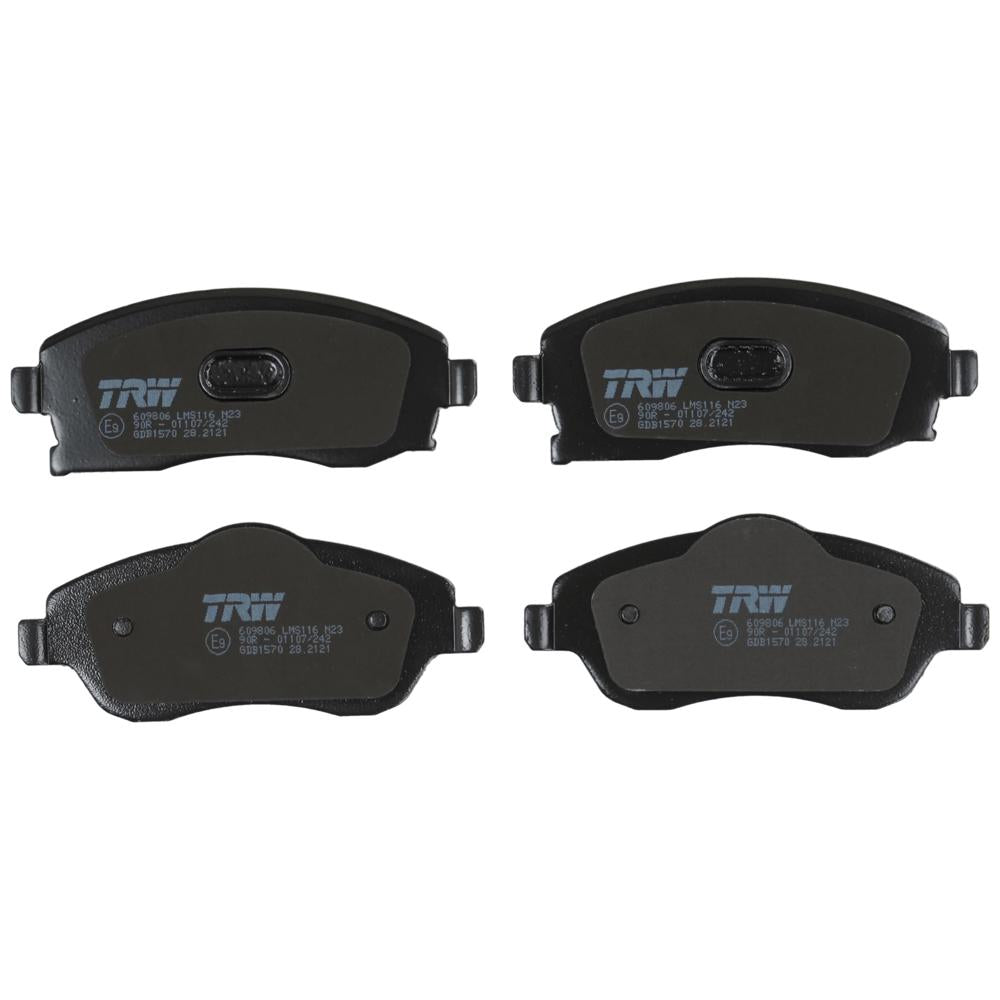 Set placute frana fata TRW GDB1570