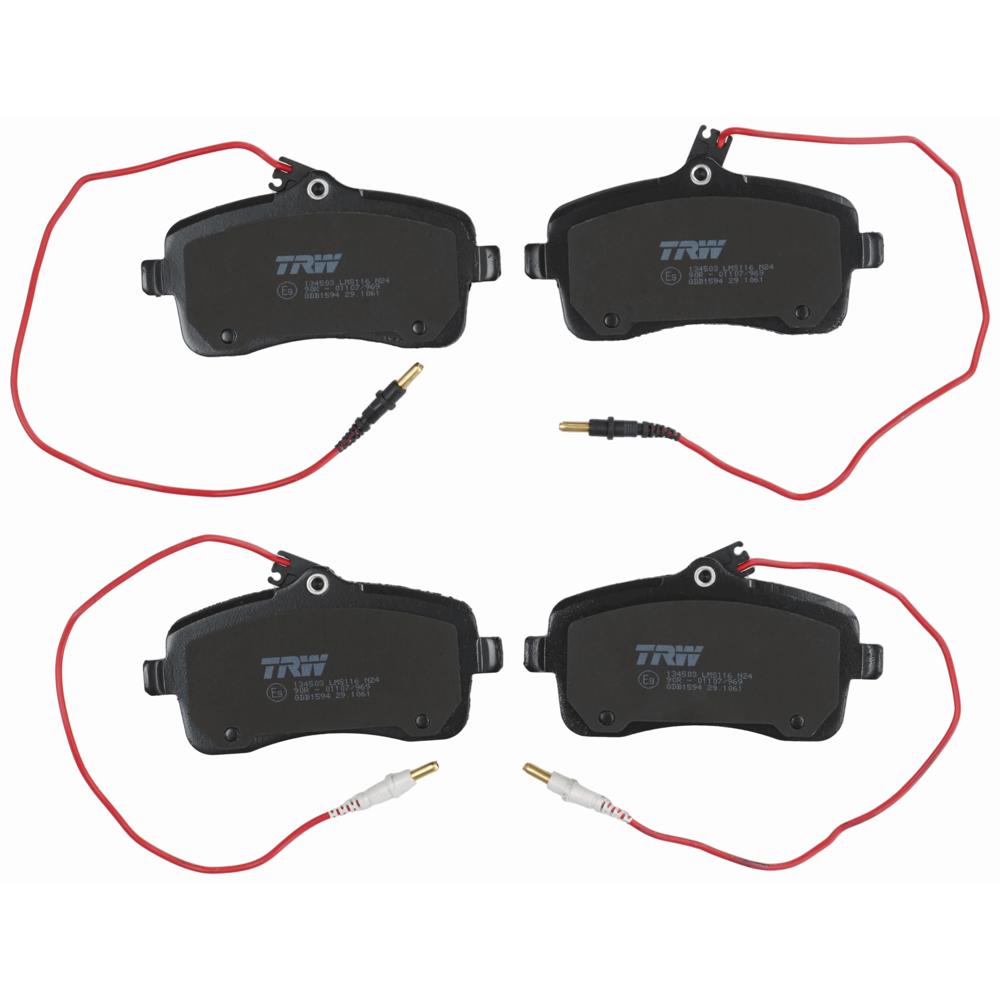 Set placute frana fata TRW GDB1594