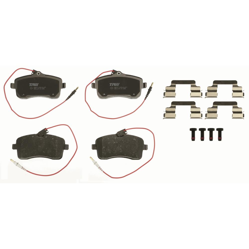 Set placute frana fata TRW GDB1594