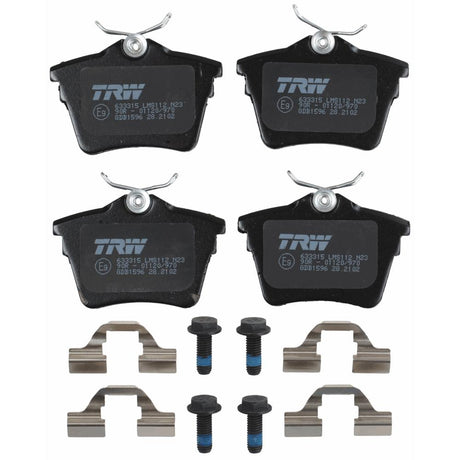 Set placute frana spate TRW GDB1596
