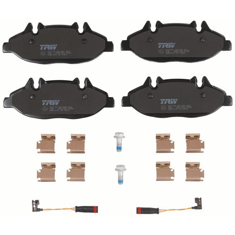 Set placute frana fata TRW GDB1600