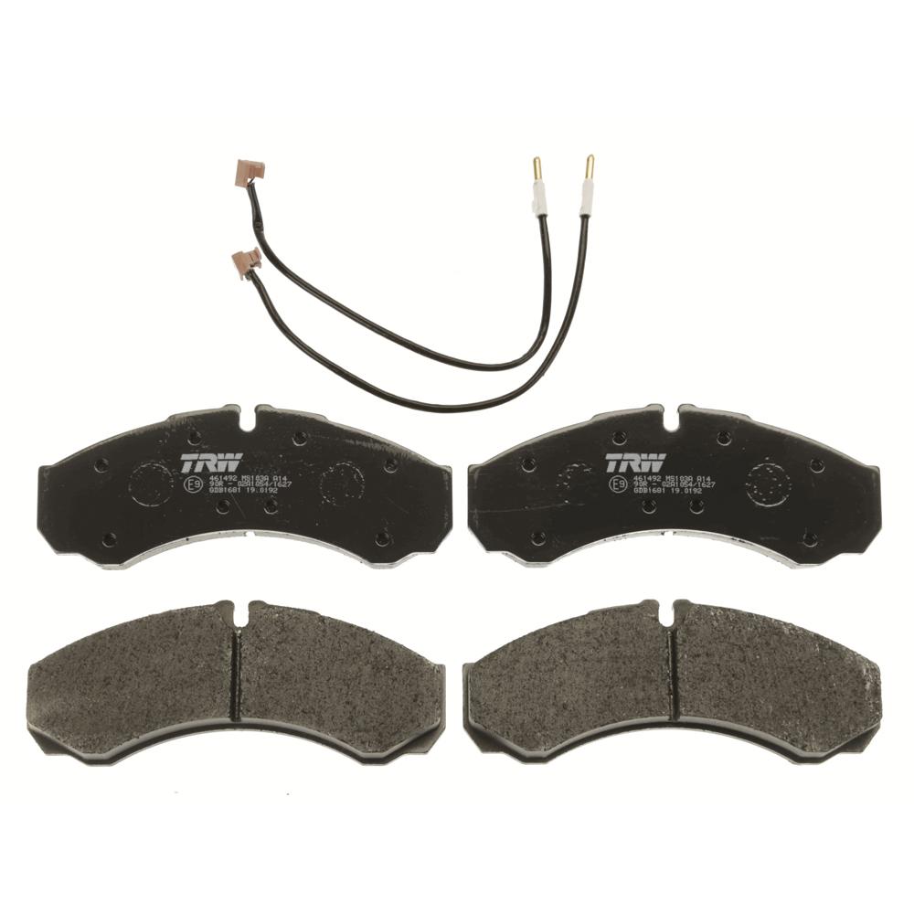 Set placute frana fata/spate TRW GDB1609