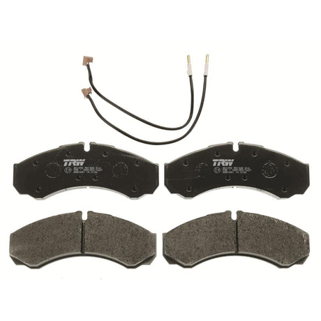 Set placute frana fata/spate TRW GDB1609