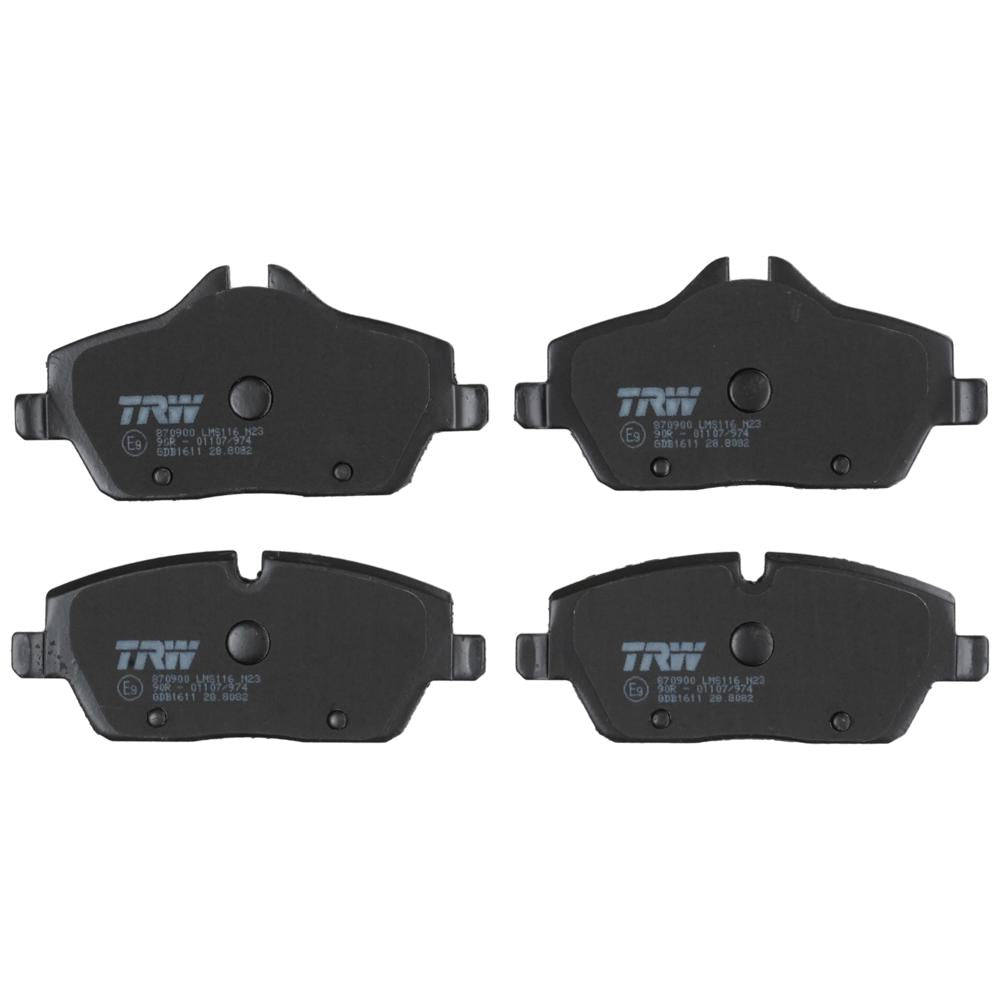 Set placute frana fata TRW GDB1611