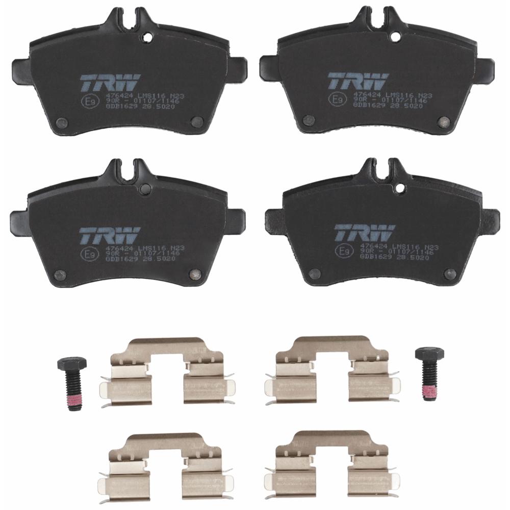Set placute frana fata TRW GDB1629