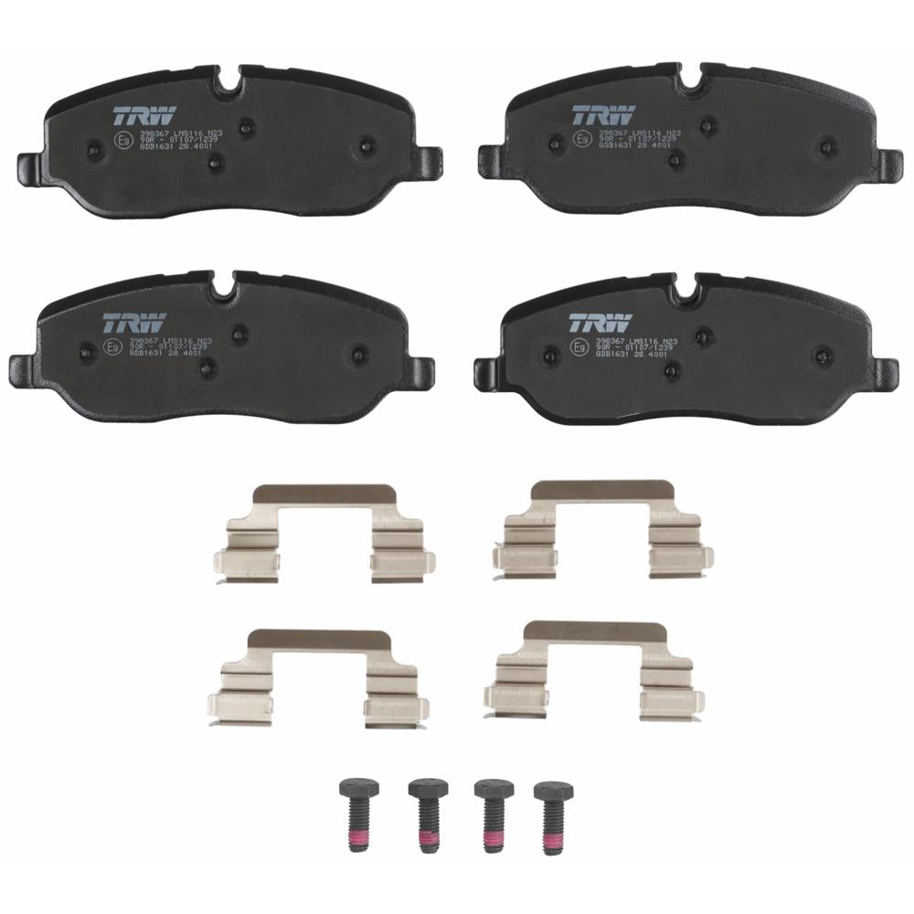 Set placute frana fata TRW GDB1631
