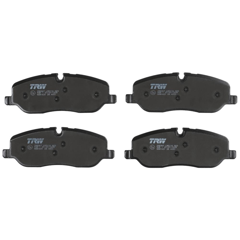 Set placute frana fata TRW GDB1631