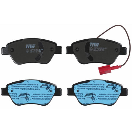 Set placute frana fata TRW GDB1654