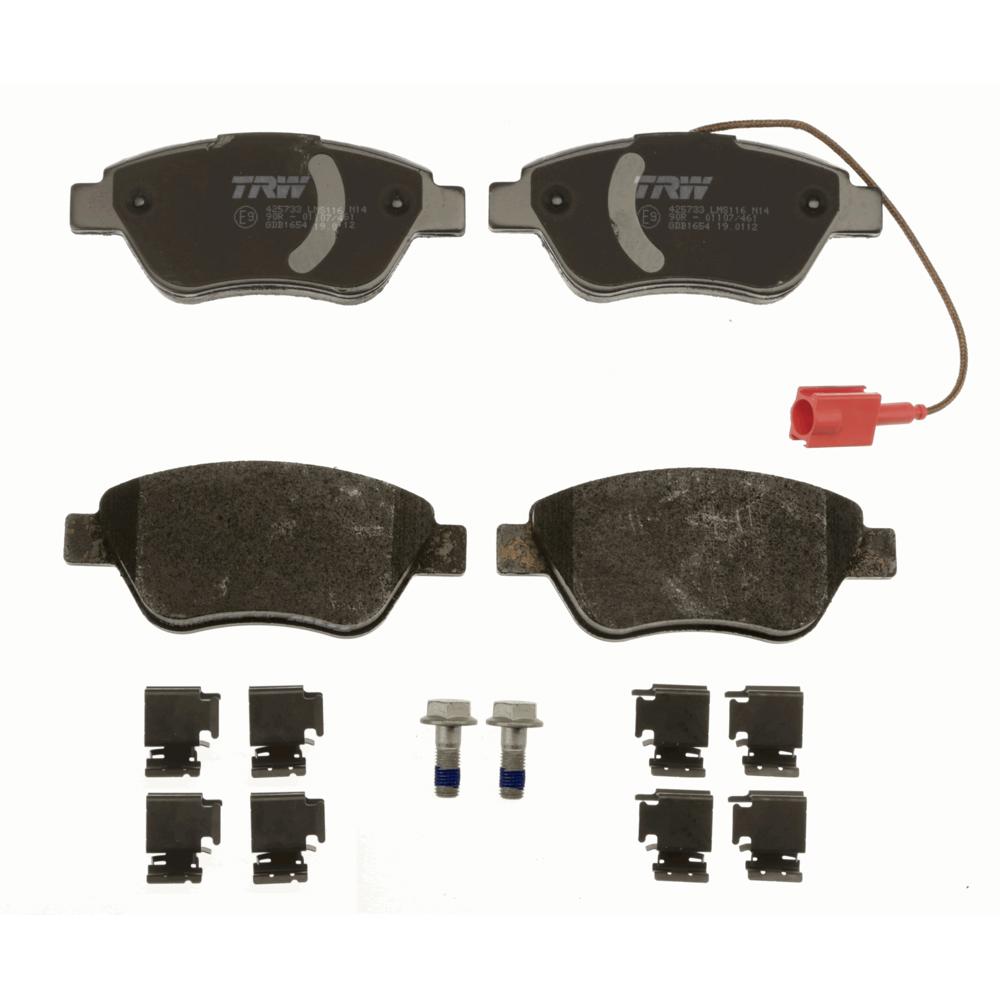 Set placute frana fata TRW GDB1654