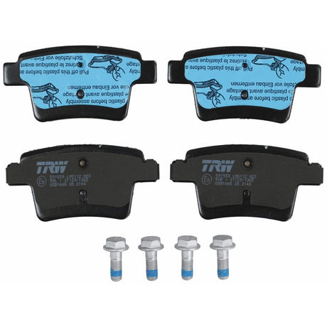 Set placute frana spate TRW GDB1665