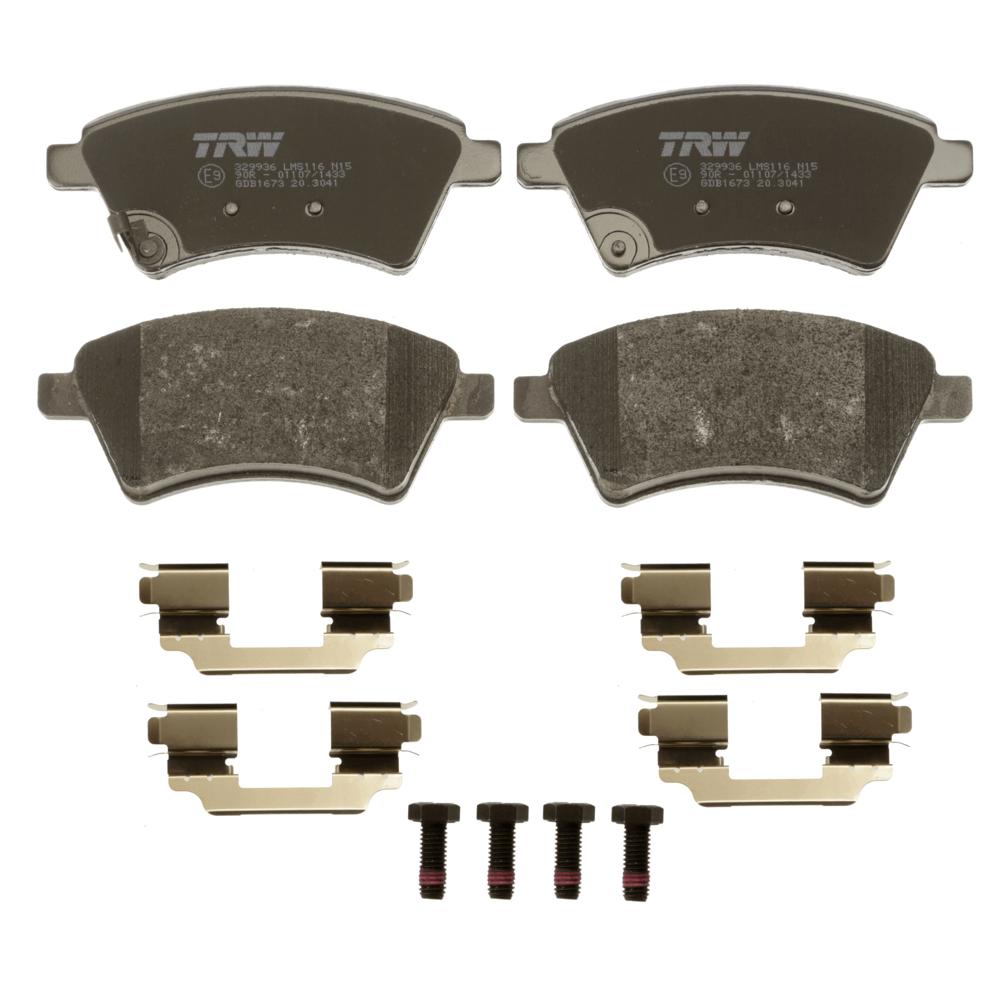 Set placute frana fata TRW GDB1673