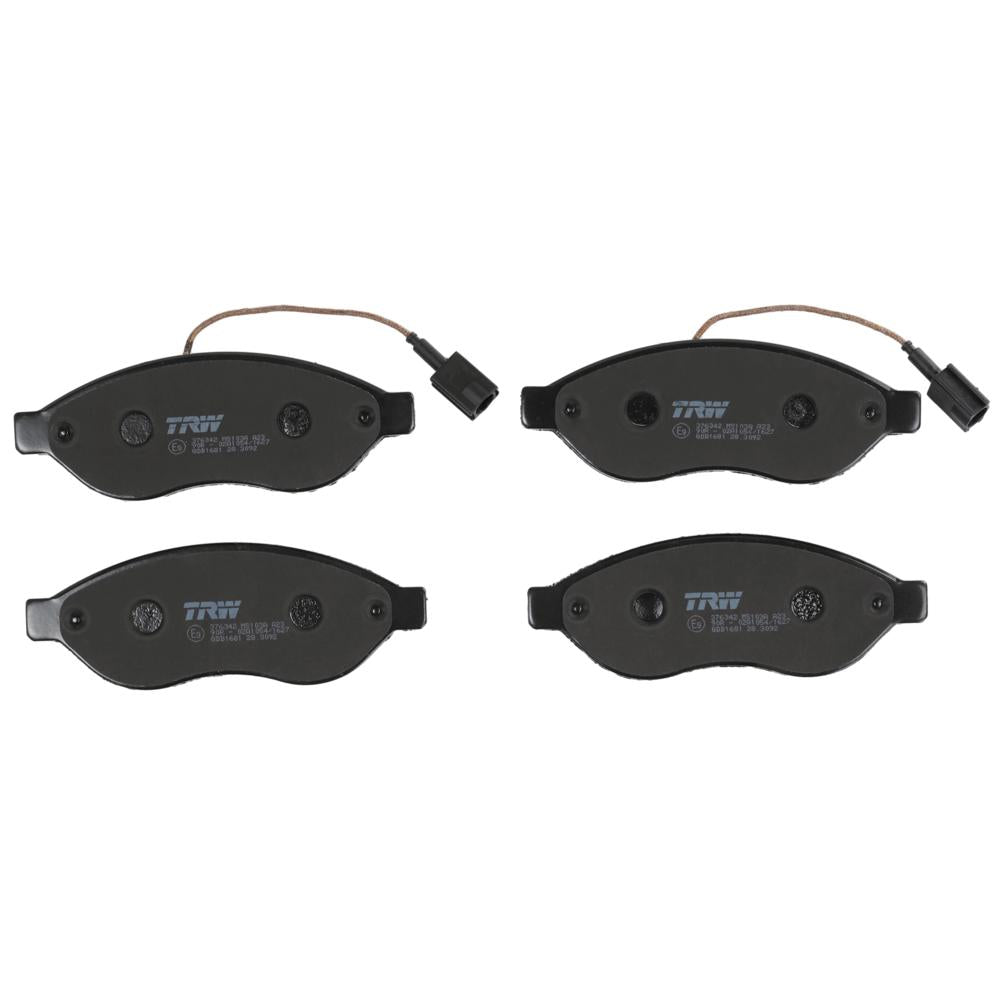 Set placute frana fata TRW GDB1681