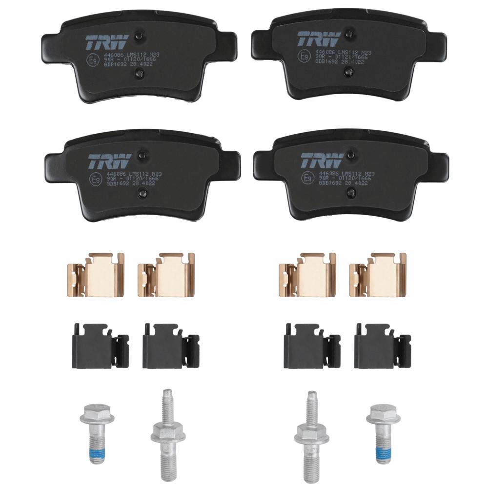 Set placute frana spate TRW GDB1692