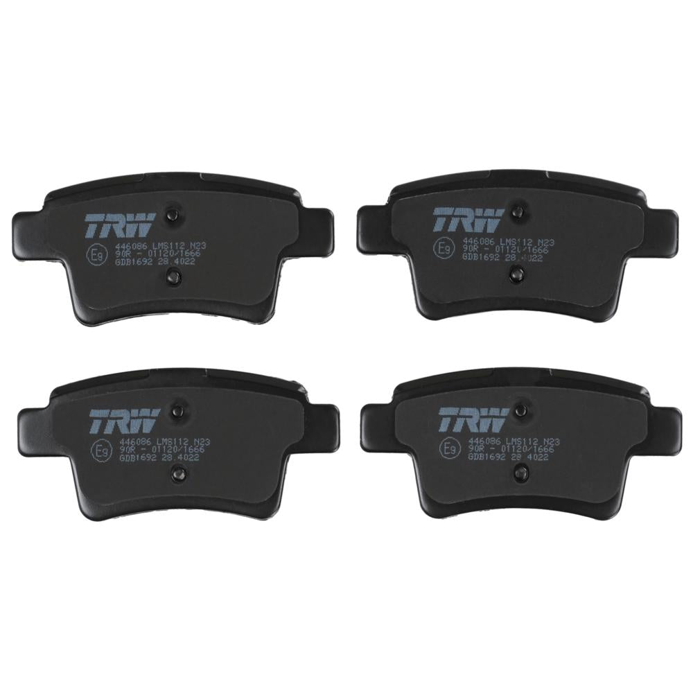 Set placute frana spate TRW GDB1692