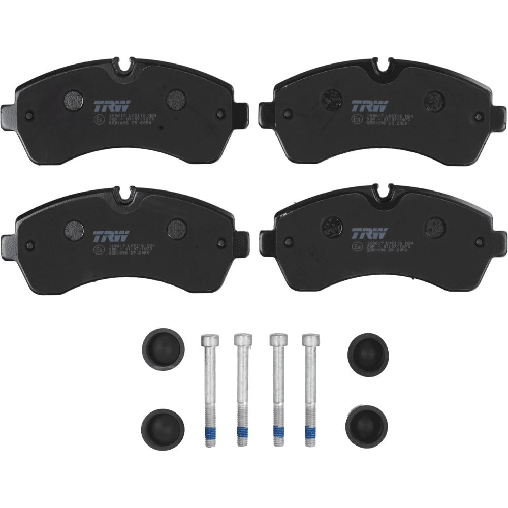 Set placute frana fata TRW GDB1696