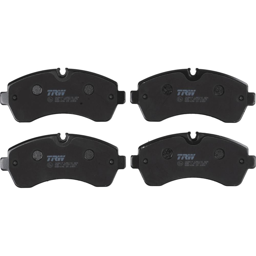 Set placute frana fata TRW GDB1696