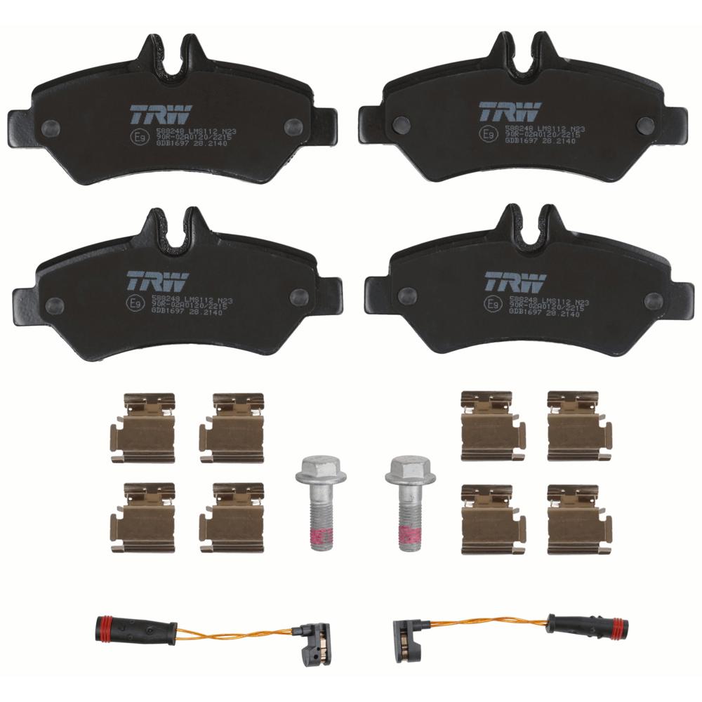 Set placute frana spate TRW GDB1697