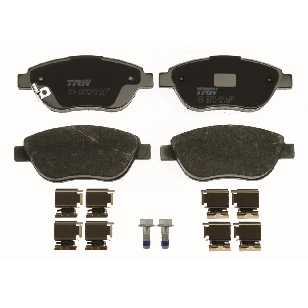 Set placute frana fata TRW GDB1701