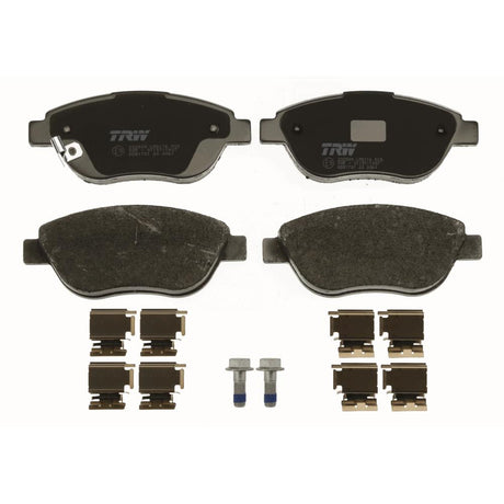 Set placute frana fata TRW GDB1701