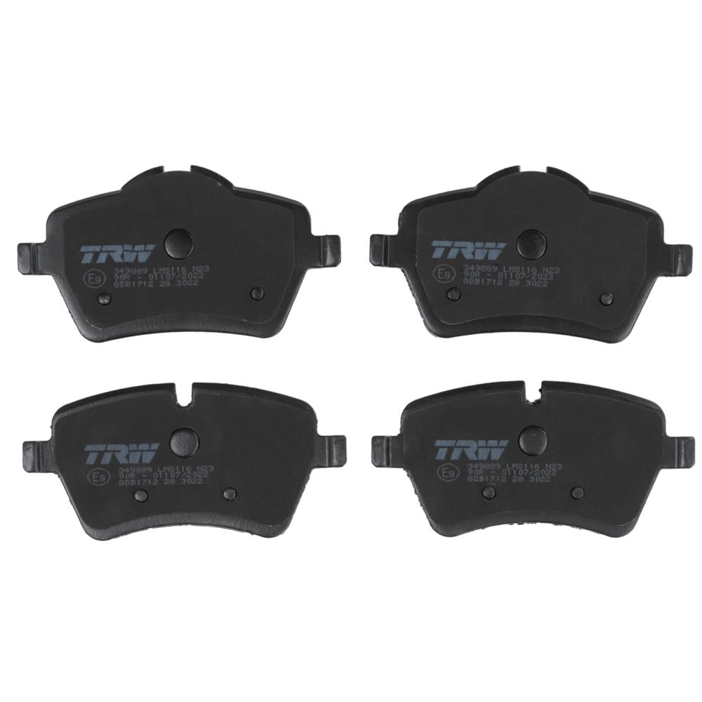 Set placute frana fata TRW GDB1712