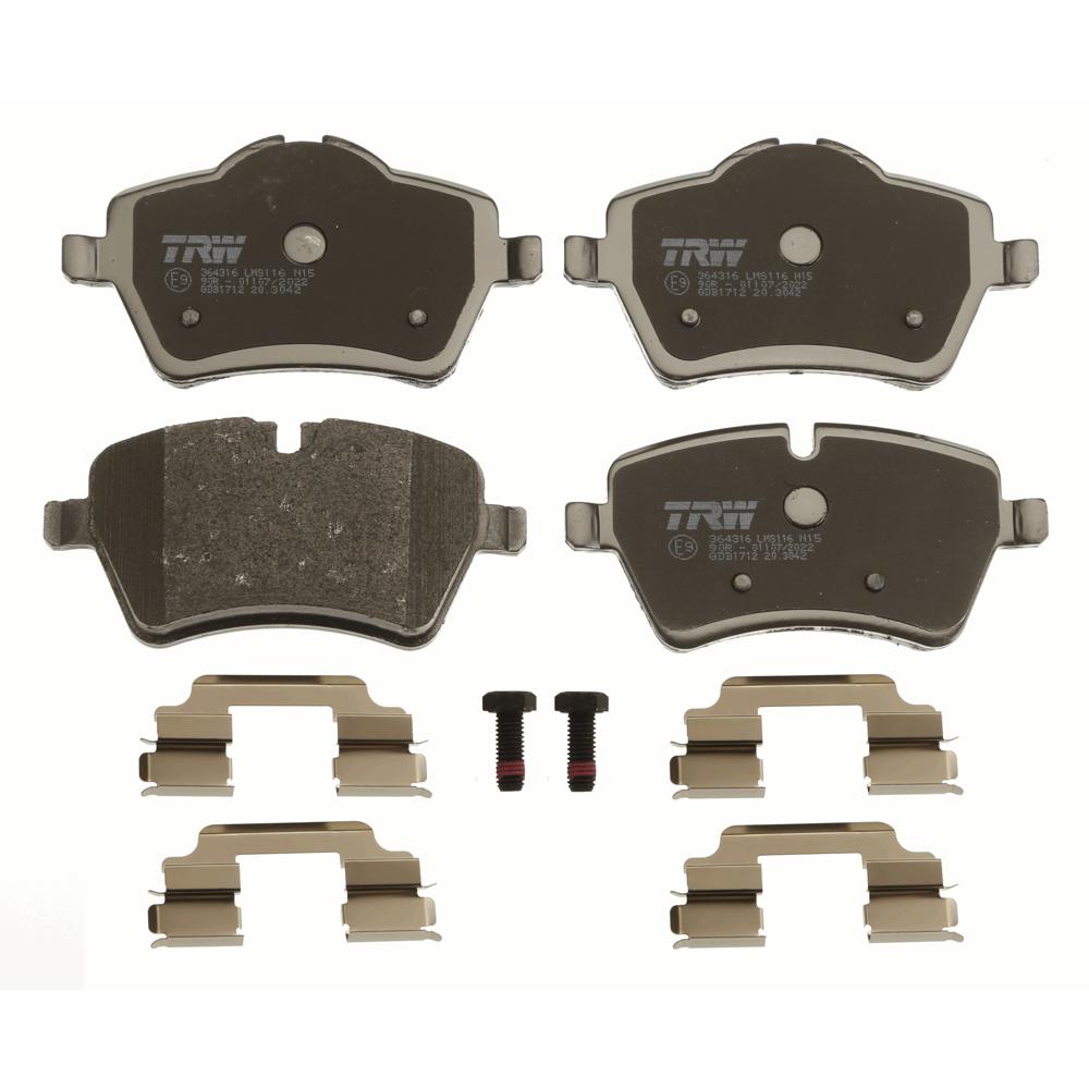Set placute frana fata TRW GDB1712