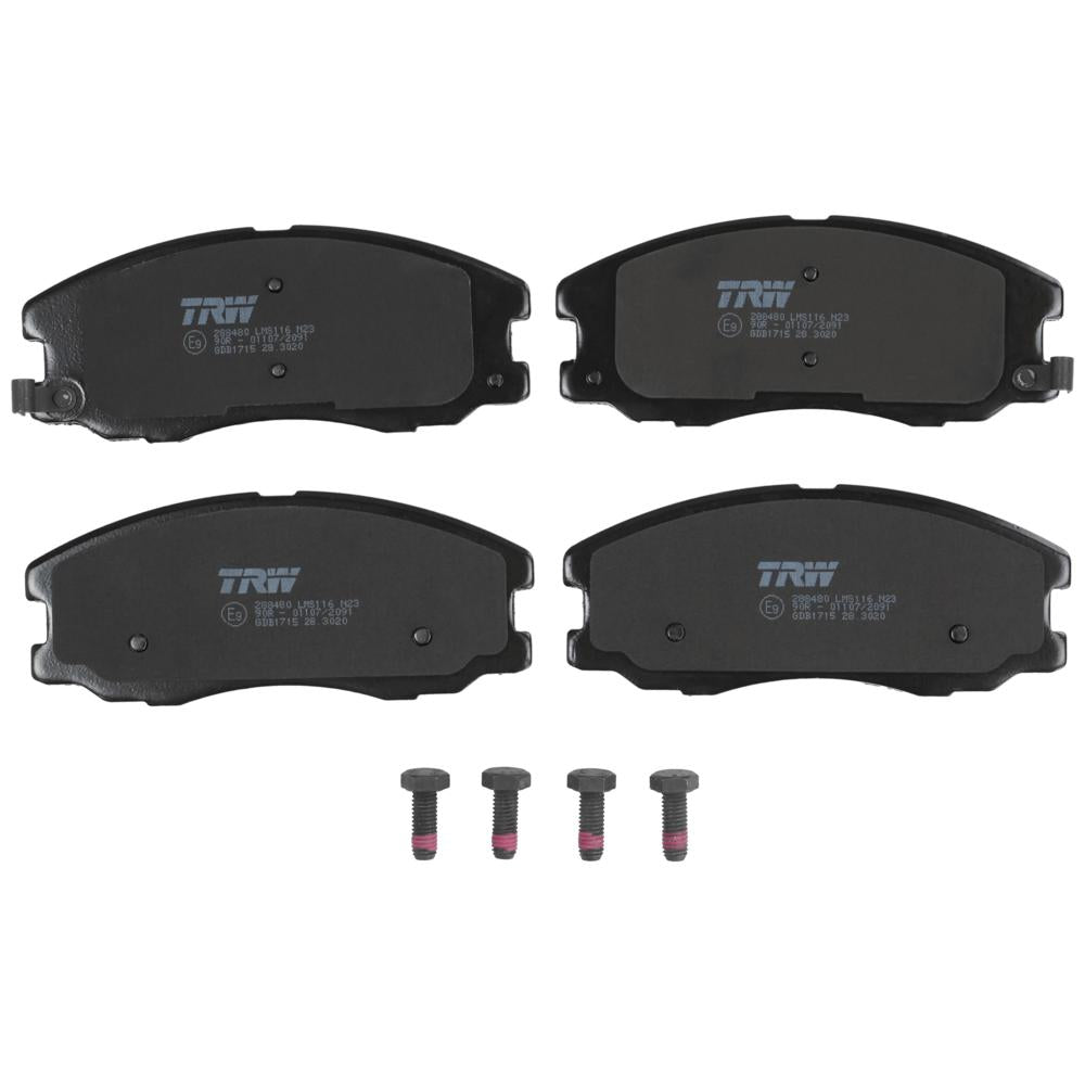 Set placute frana fata TRW GDB1715