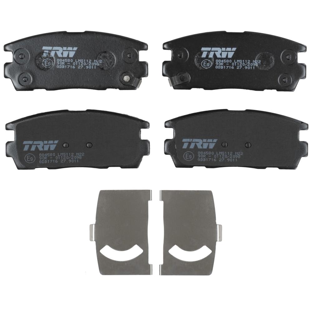 Set placute frana spate TRW GDB1716