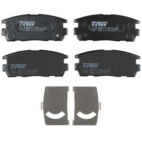 Set placute frana spate TRW GDB1716