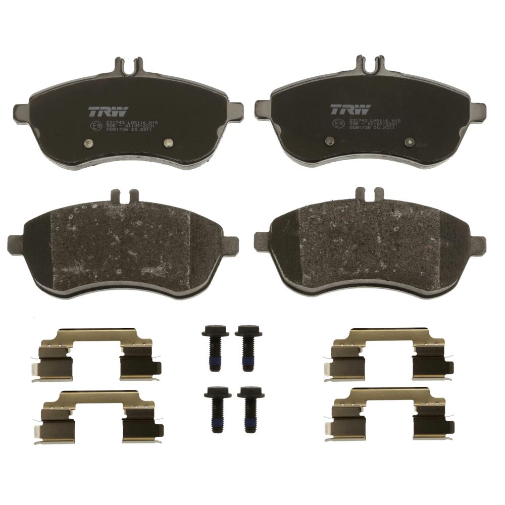 Set placute frana fata TRW GDB1736