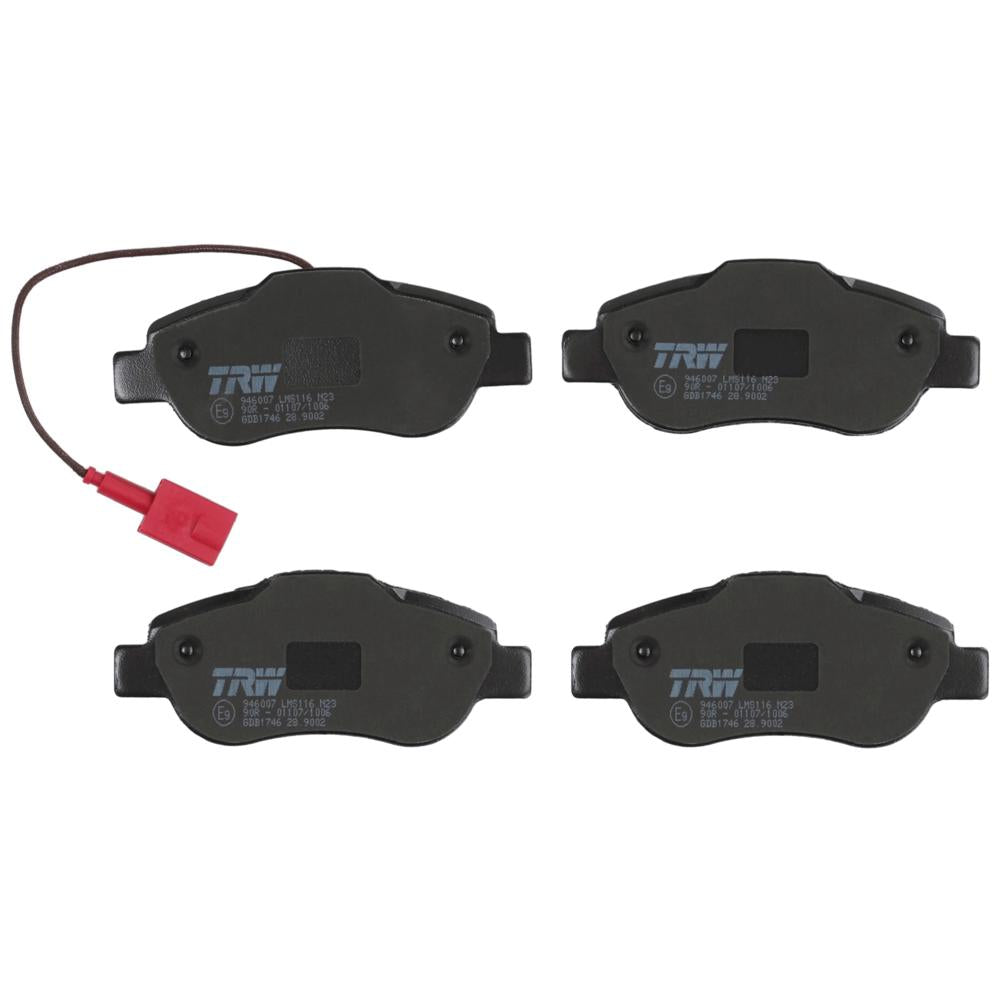 Set placute frana fata TRW GDB1746