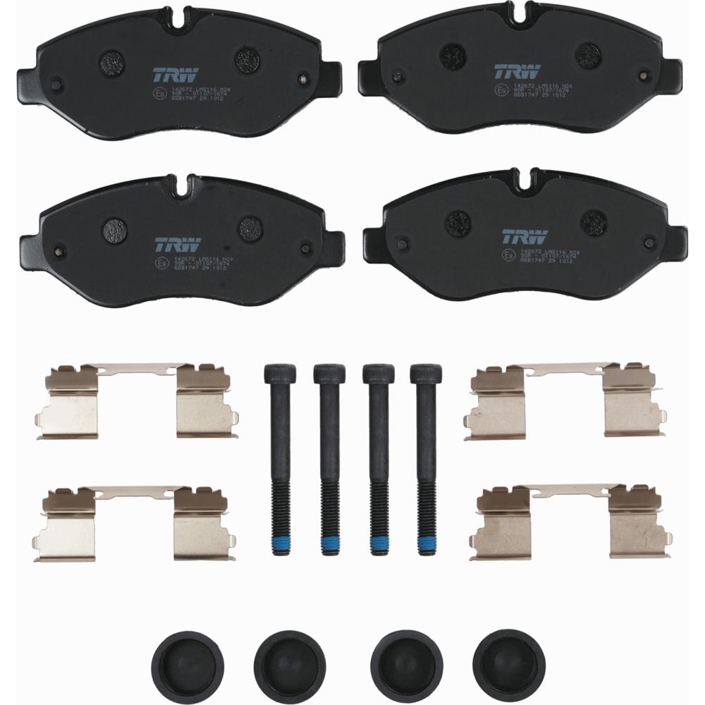 Set placute frana fata - ps TRW GDB1747