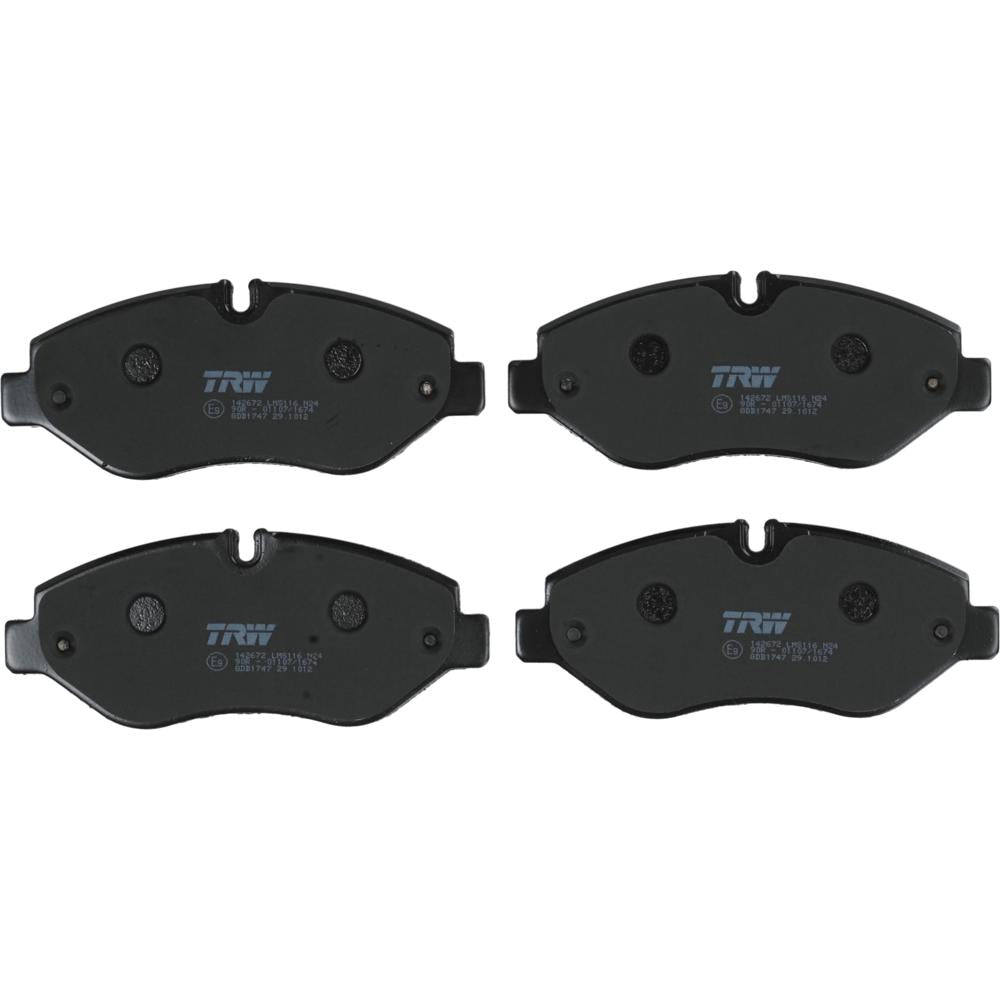 Set placute frana fata - ps TRW GDB1747