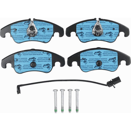Set placute frana fata TRW GDB1768