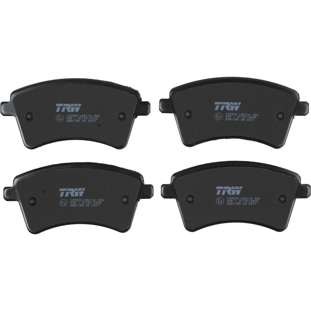 Set placute frana fata TRW GDB1785