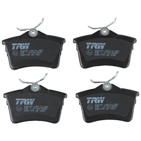 Set placute frana spate TRW GDB1799