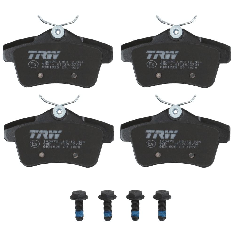 Set placute frana spate TRW GDB1828