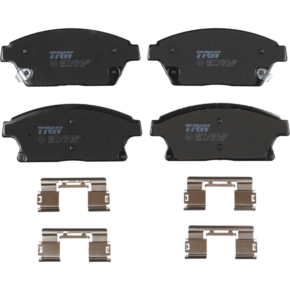 Set placute frana fata TRW GDB1847